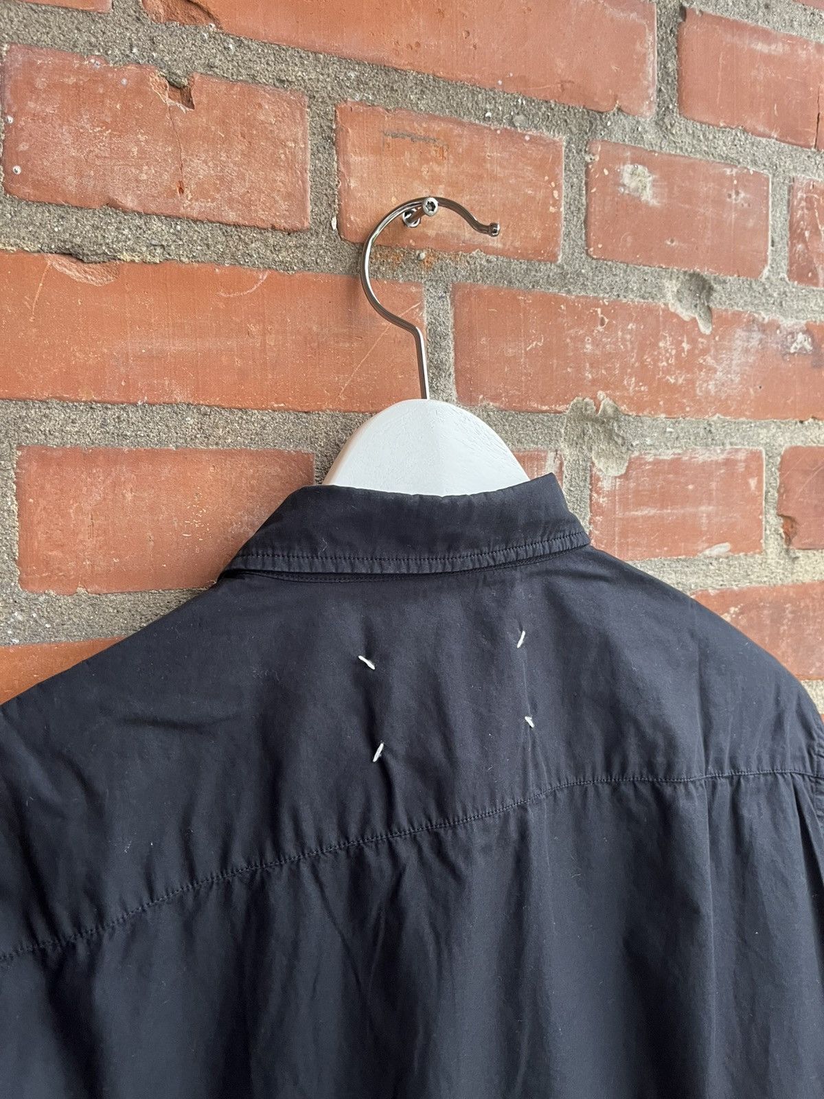 Maison Margiela Maison Margiela 10 Poplin Pocket Shirt Size US S / EU 44-46 / 1 - 5 Thumbnail