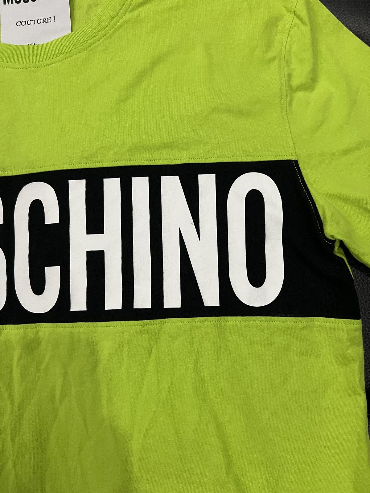 Moschino Moschino Patchwork Logo T-Shirt Size US M / EU 48-50 / 2 - 5 Thumbnail