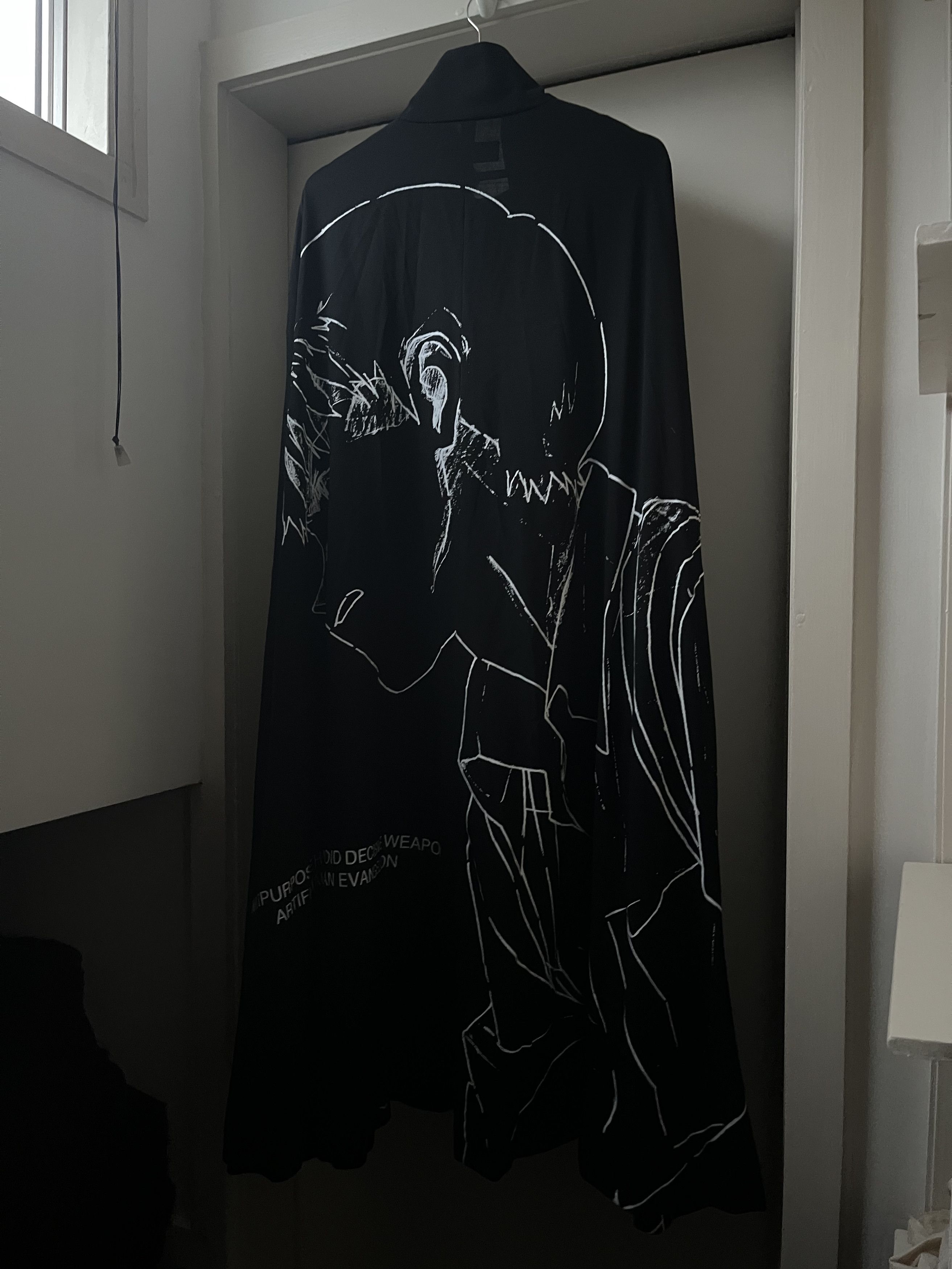 Jun Takahashi × Undercover Undercover 21AW "Evangelion" Collaboration Wool Cape Coat Size US XL / EU 56 / 4 - 3 Thumbnail