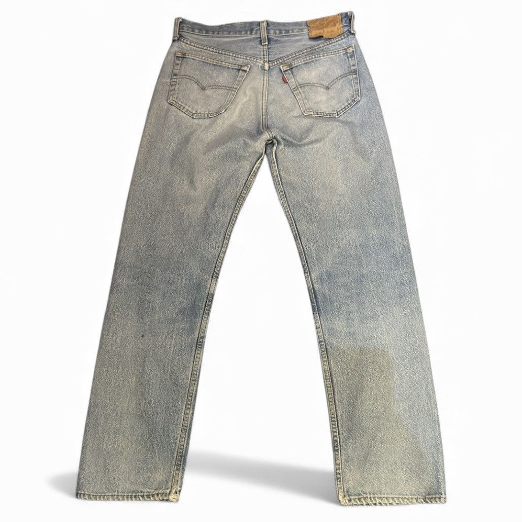 Levi's Vintage Clothing 🔥🇺🇸 Vintage Levis 501 Classic Aging Distressed Denim Size US 33 - 2 Thumbnail