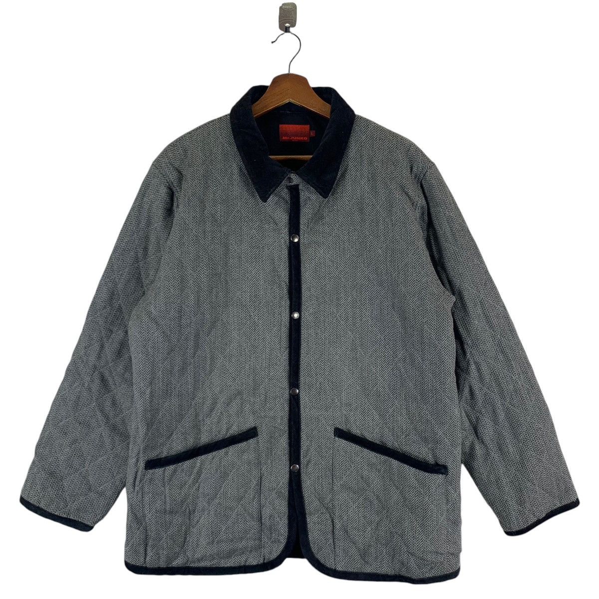 Japanese Brand × Mr. Junko VINTAGE MR JUNKO JUNKO SHIMADA QUILT JACKET Size US L / EU 52-54 / 3 - 1 Thumbnail