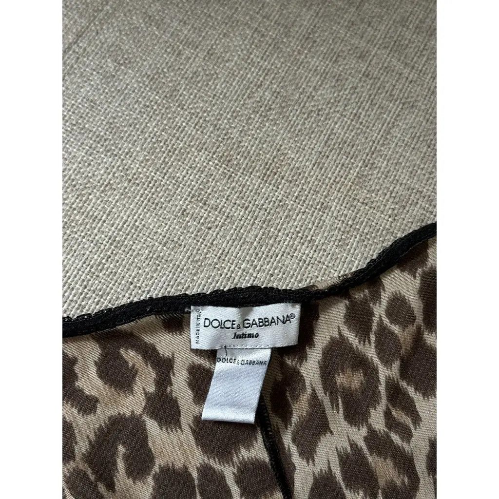 Dolce & Gabbana Dolce & Gabbana Leopard Animal Slip Mini Dress Size IT38 Size XS / US 0-2 / IT 36-38 - 5 Thumbnail