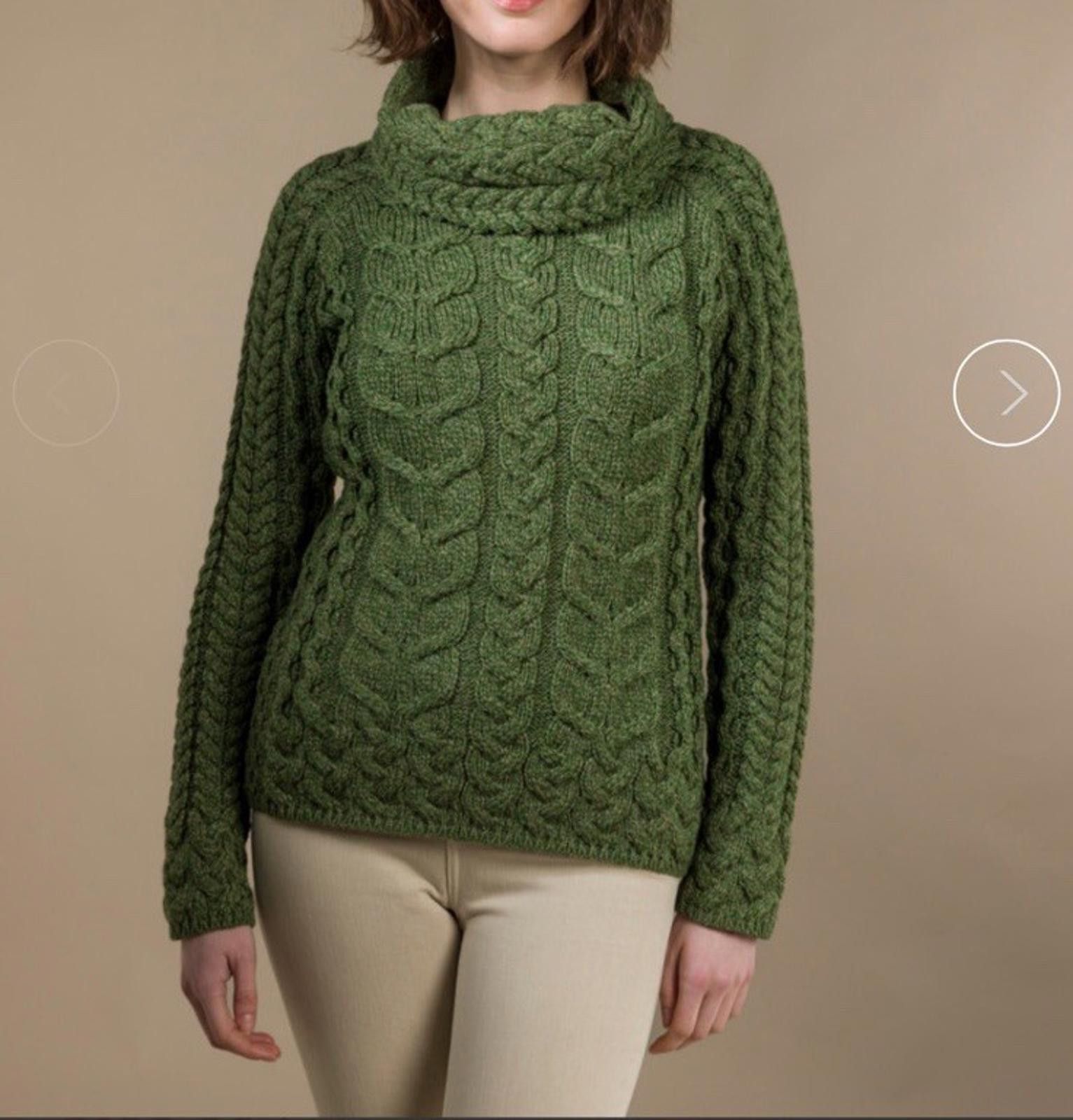 Other Aran italy Merino Merino Sweater Cowl Neck wool xs Size XS / US 0-2 / IT 36-38 - 8 Thumbnail