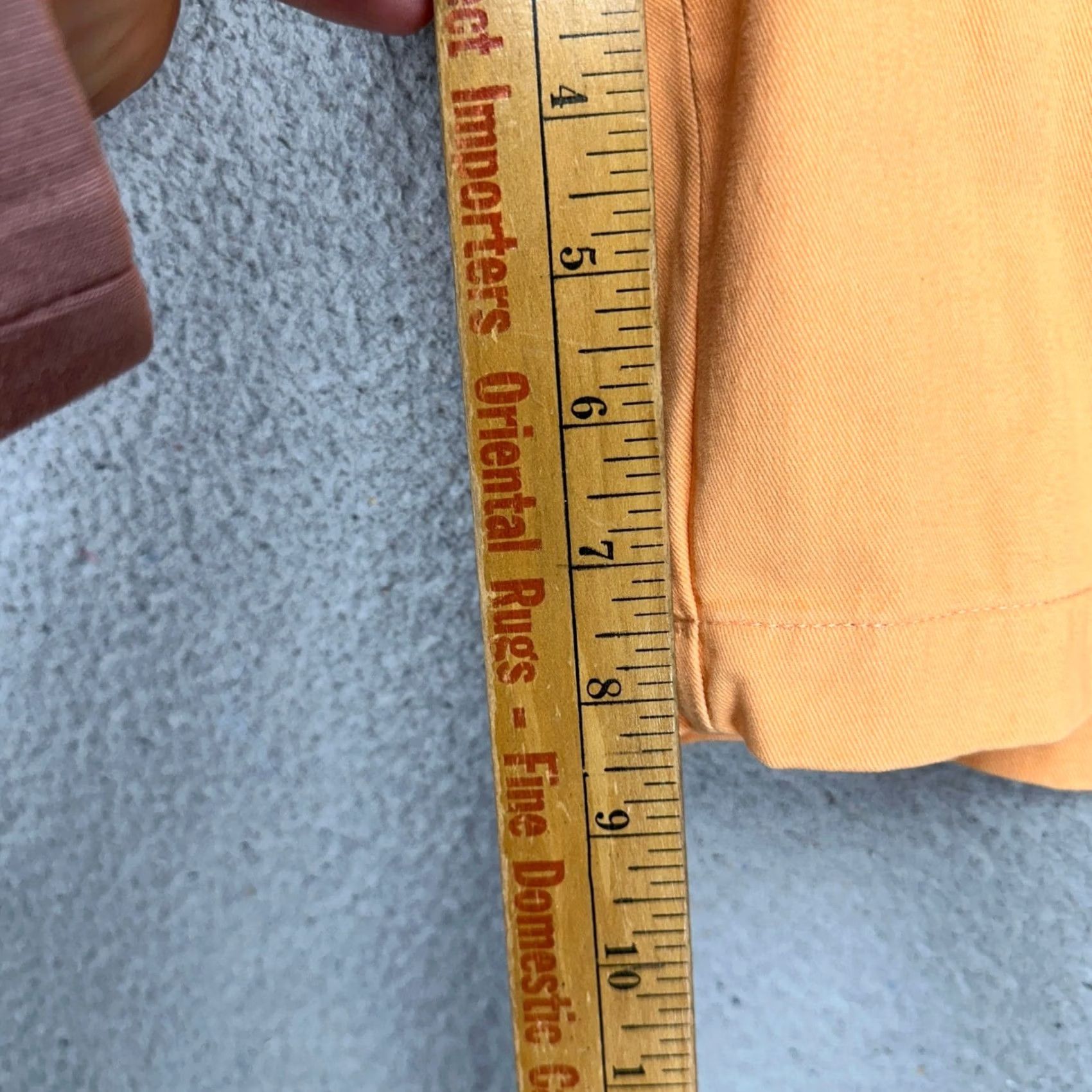 Chaps Chaps Khakis Shorts Mens 38 Orange 100% Cotton Flat Front Casual Pockets NEW Size US 38 / EU 54 - 6 Thumbnail
