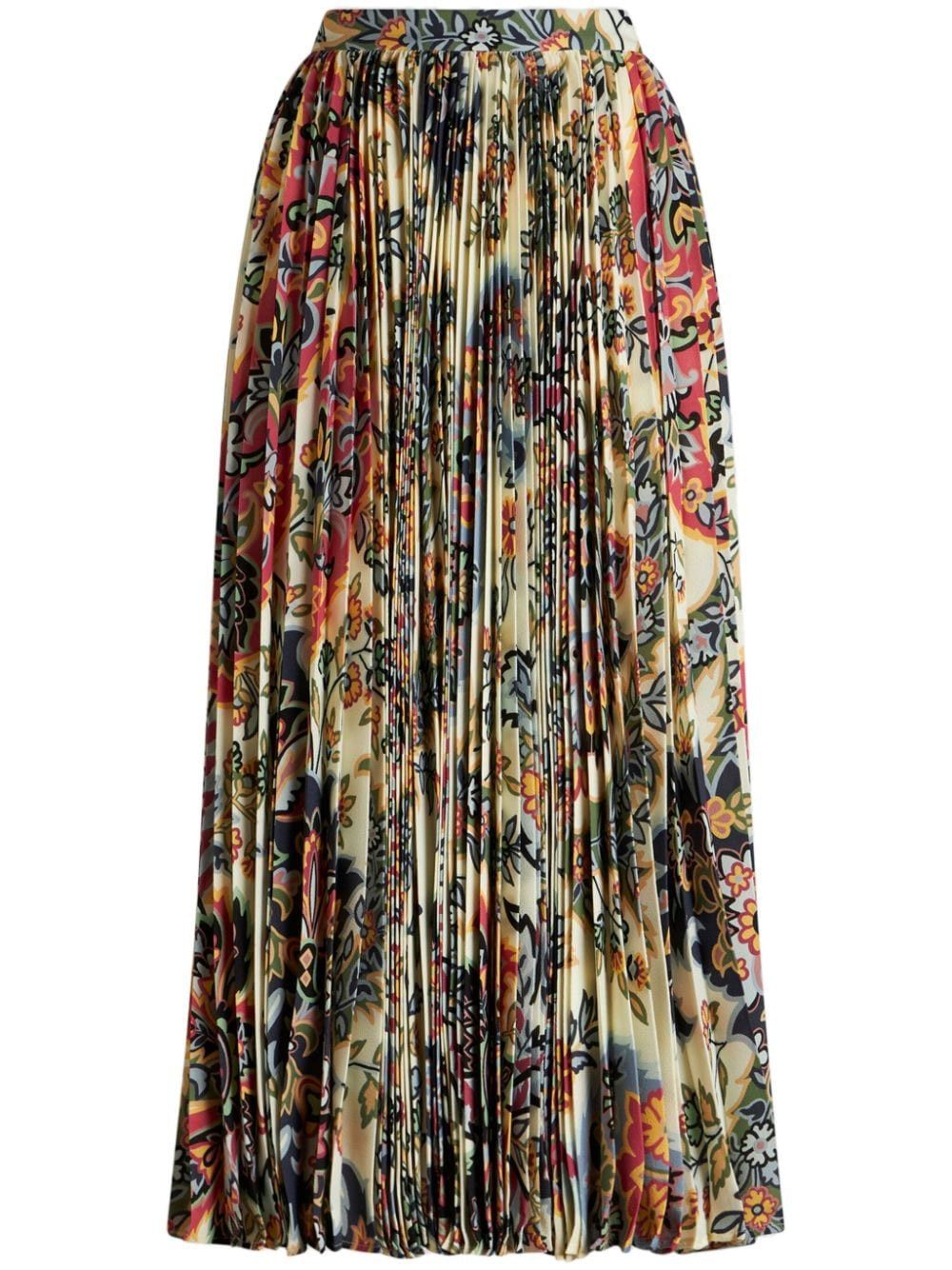 Etro PRINTED MIDI SKIRT Size 27" / US 4 / IT 40 - 1 Thumbnail