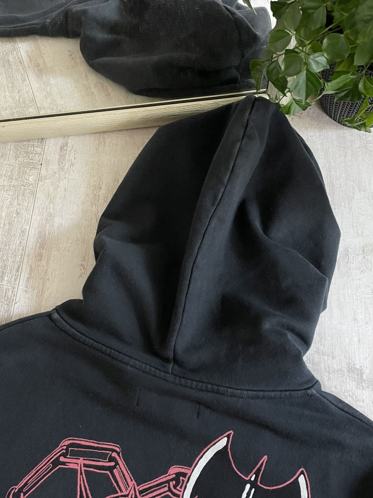 Allsaints Allsaints Devil Fire Skull Hoodie Oversized Fit Size US M / EU 48-50 / 2 - 11 Thumbnail