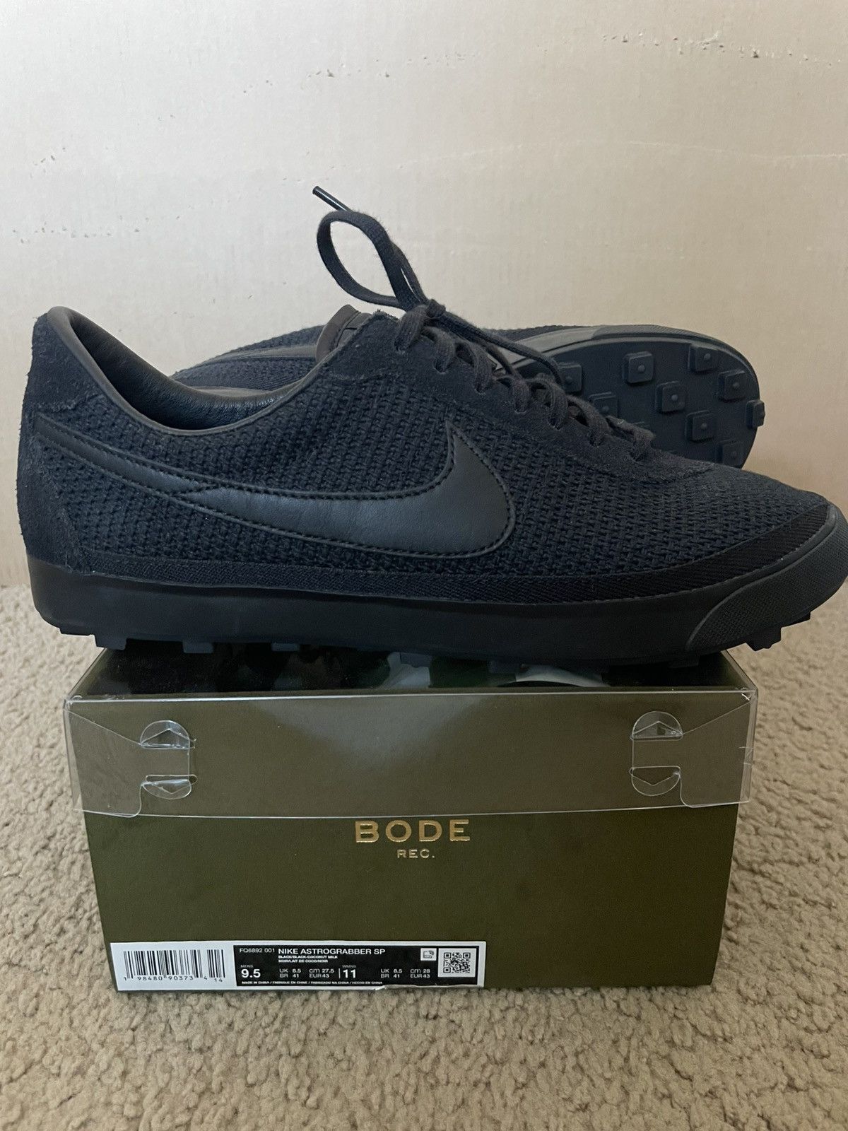 Bode × Nike $160 Nike x Bode Astrograbber SP Black | Grailed