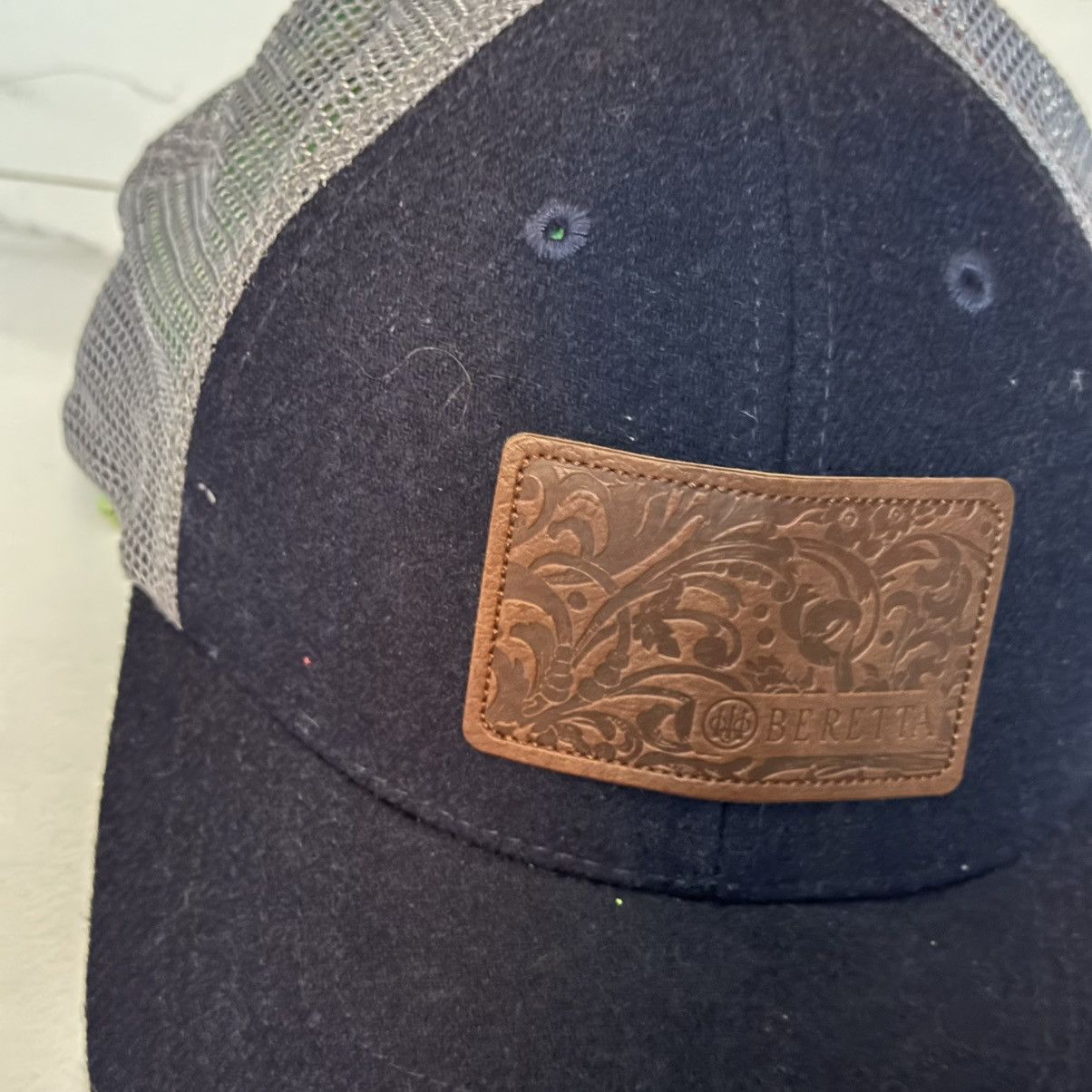 Beretta Beretta Engraved Patch Trucker Hat Size ONE SIZE - 4 Thumbnail