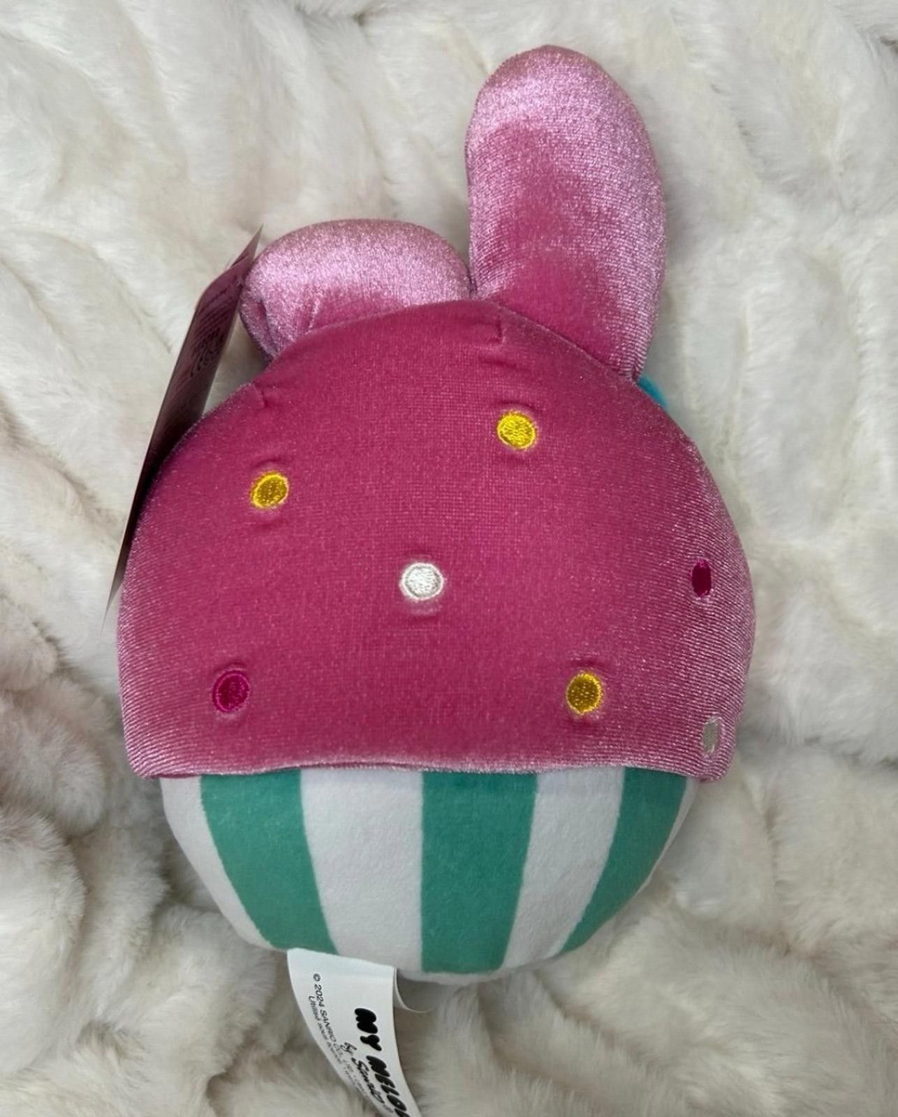 Designer My Melody 9” Stuffed Plush Cupcake BNWT Size ONE SIZE - 6 Thumbnail