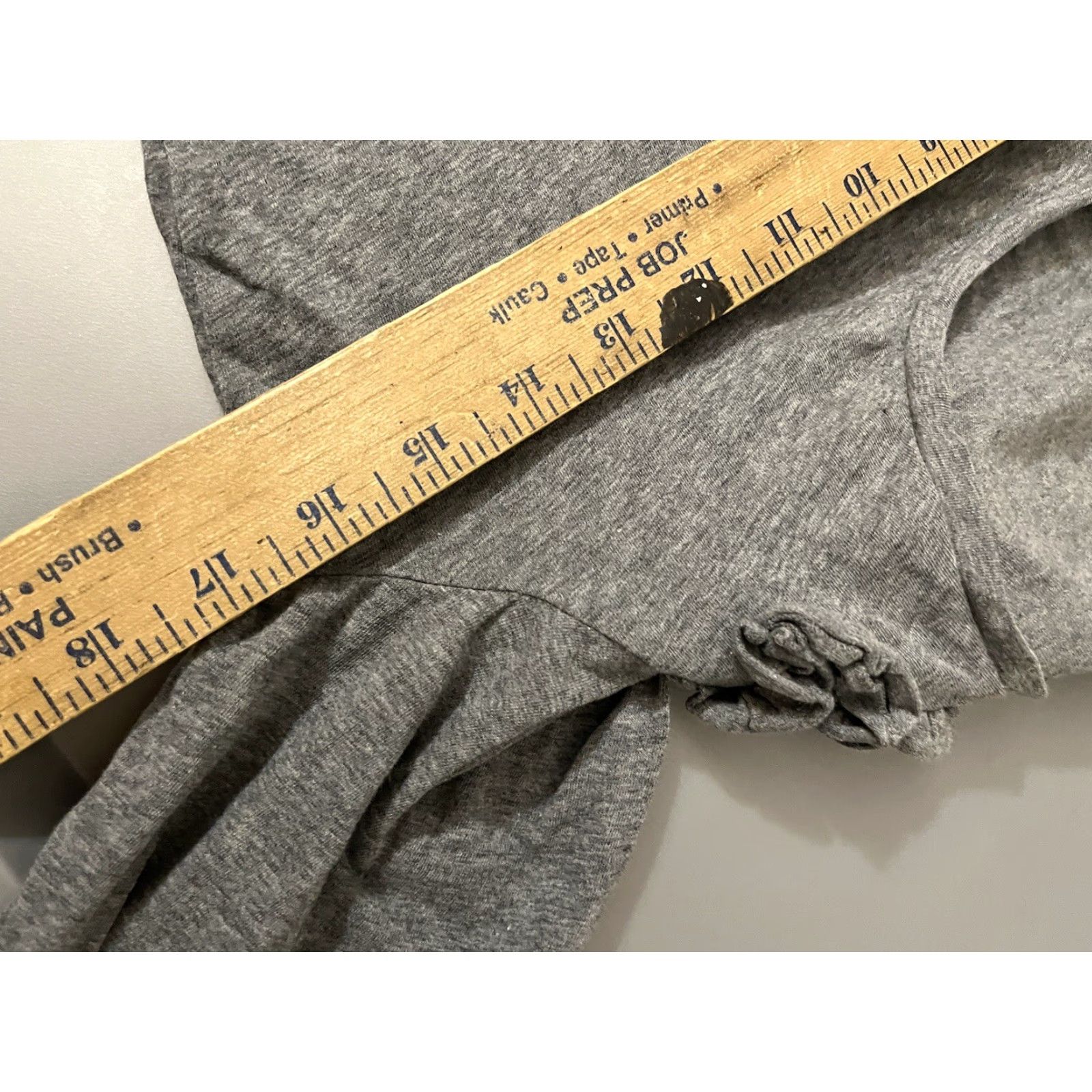 H&M H&M Knit Sweater Blouse Women's M Gray 3/4 Sleeve Round Neck Cotton Knit Casual Modern 90s Womens Size M / US 6-8 / IT 42-44 - 5 Thumbnail