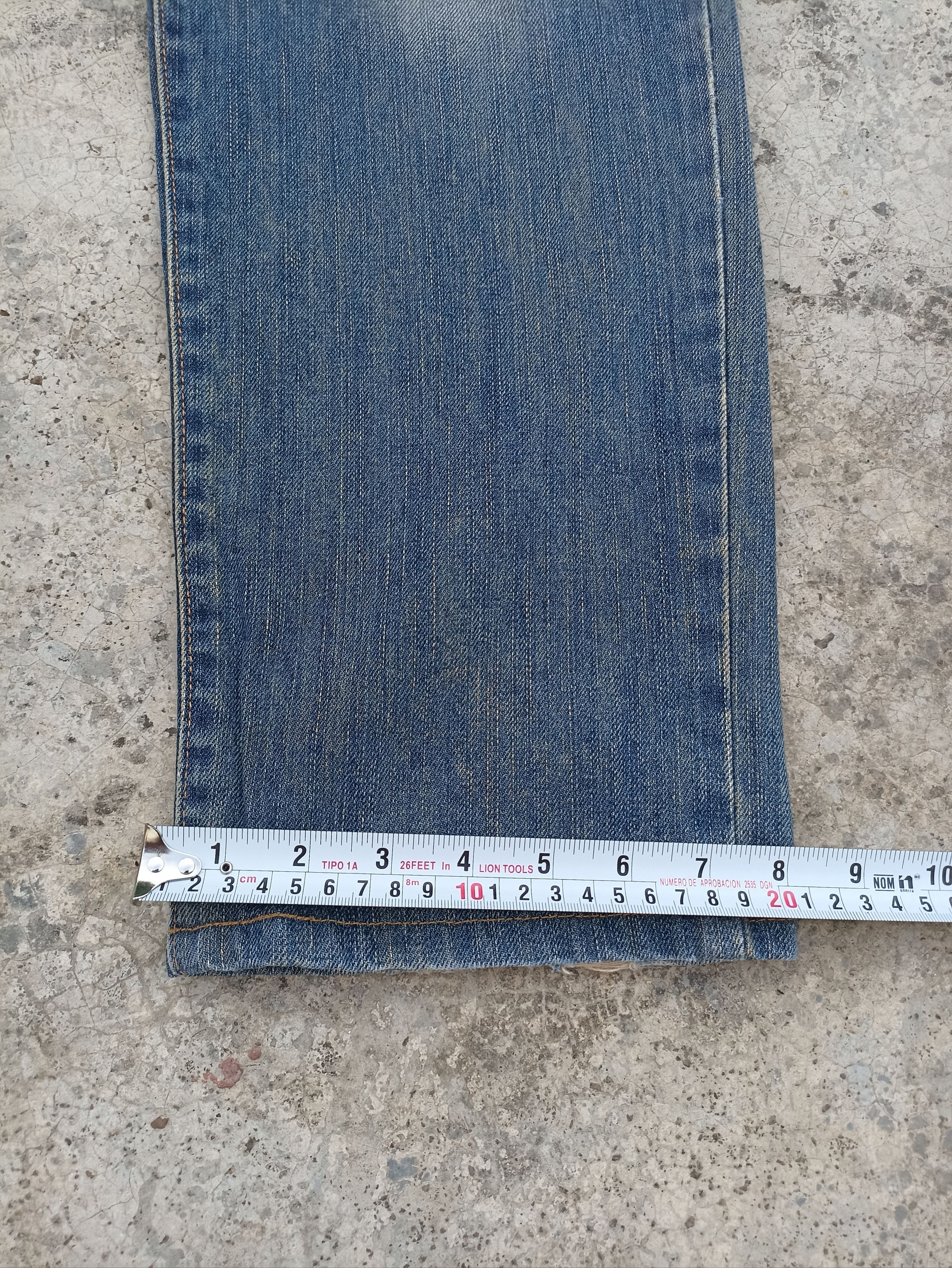 Beauty Beast Vintage Edwin Jeans distressed beauty beast Size US 34 / EU 50 - 13 Thumbnail