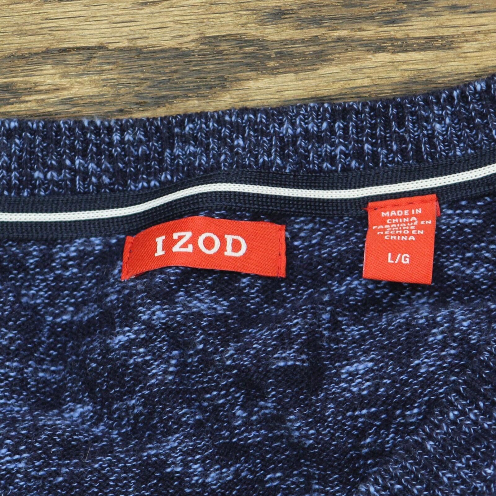 Izod Izod Sleeve Pullover Sweater 167053a84bd818 Blue Multi L Size US L / EU 52-54 / 3 - 3 Thumbnail