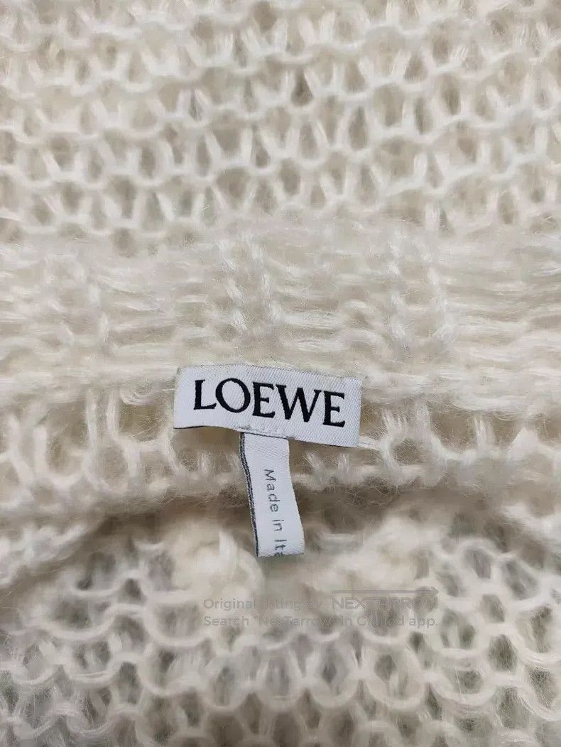 Loewe LOEWE White wool logo vest Size S / US 4 / IT 40 - 3 Thumbnail