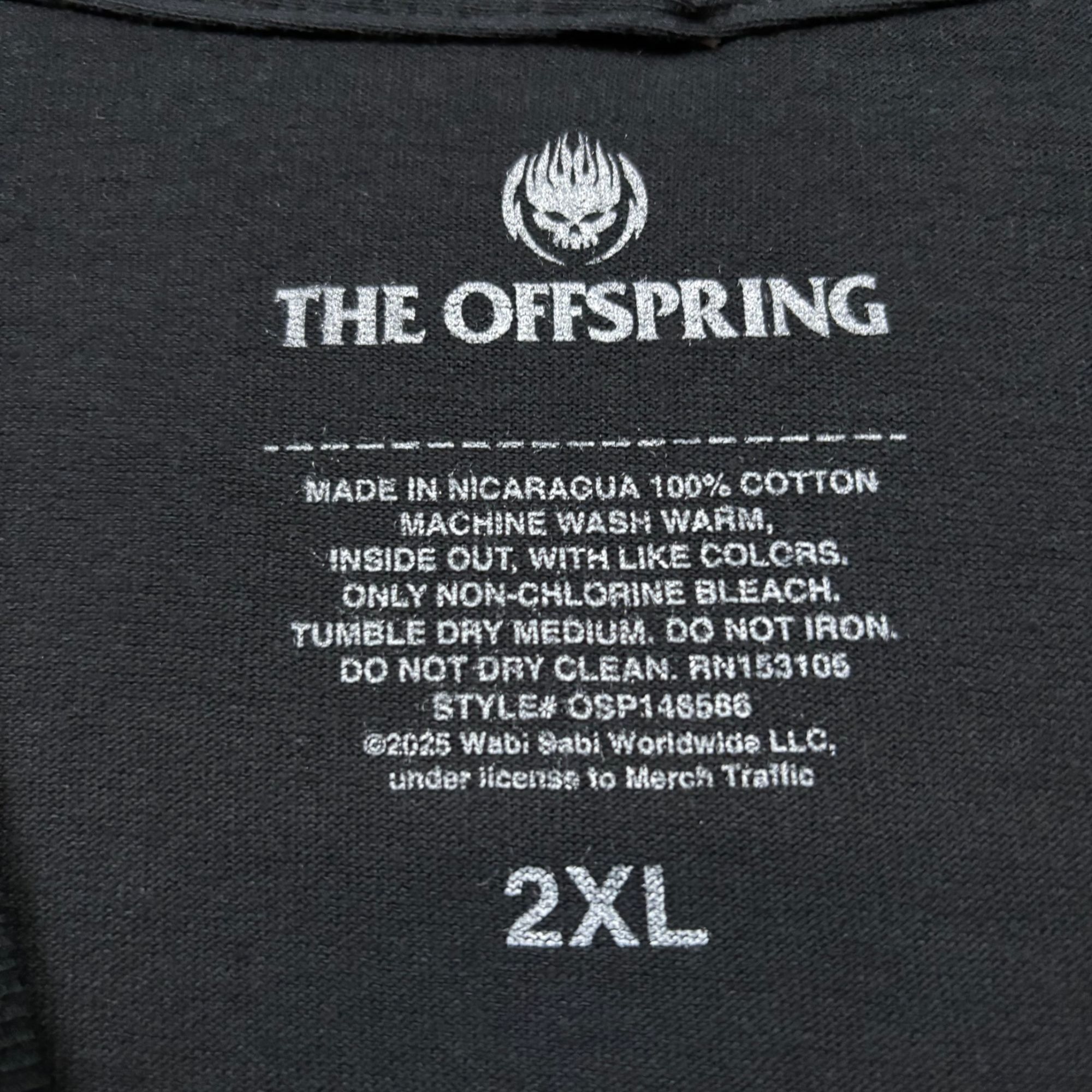Band Tees The Offspring Punk Rock Band Oversized Tee 2XL Size US XXL / EU 58 / 5 - 4 Thumbnail