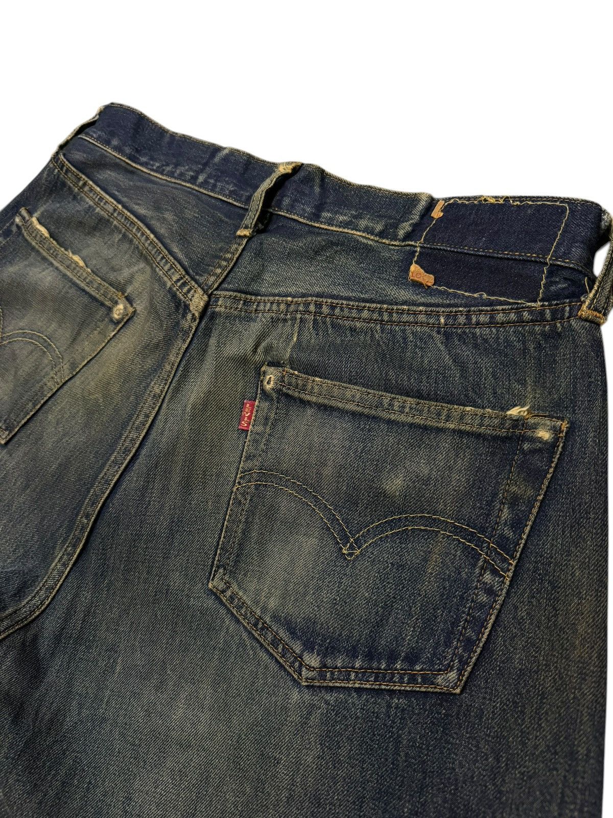 Levi's Vintage Clothing Vintage 00s Levi’s 501 Selvedge Big E USA Made 555 | W32 Size US 32 / EU 48 - 11 Thumbnail