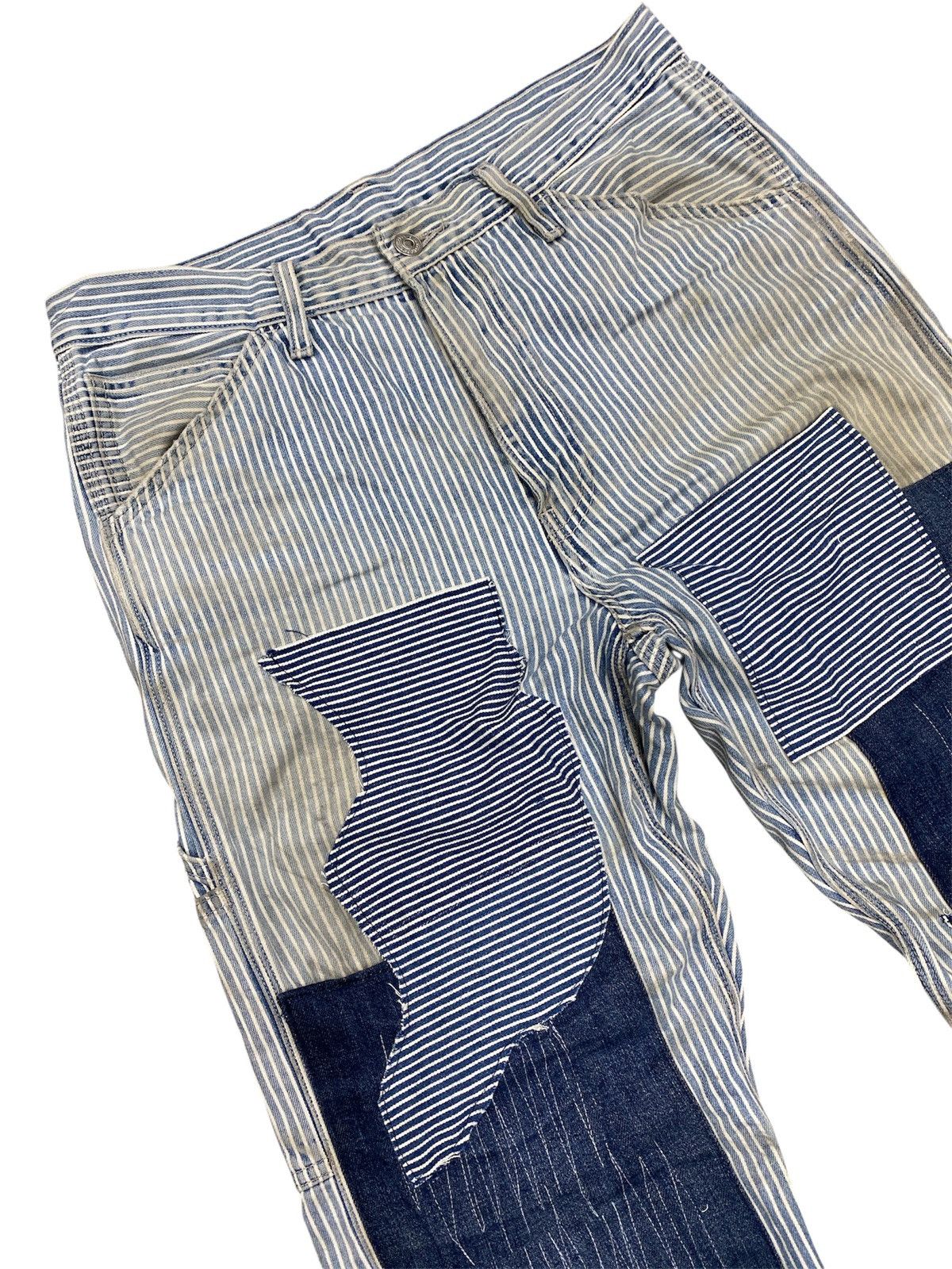 Levi's Levi’s Carpenter Denim Distressed Patchwork Size US 32 / EU 48 - 2 Thumbnail