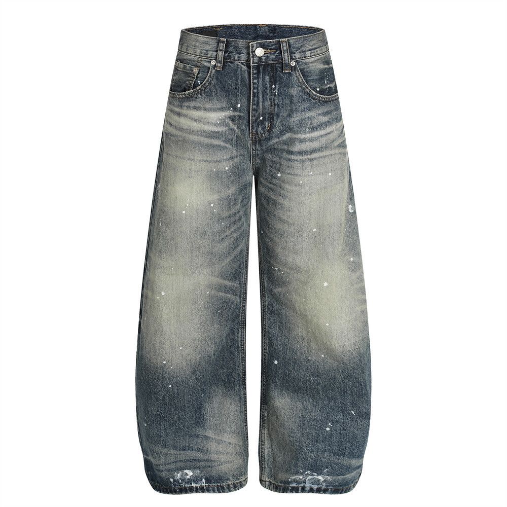 Vintage Men's street style distressed scimitar jeans Size US 32 / EU 48 - 1 Thumbnail