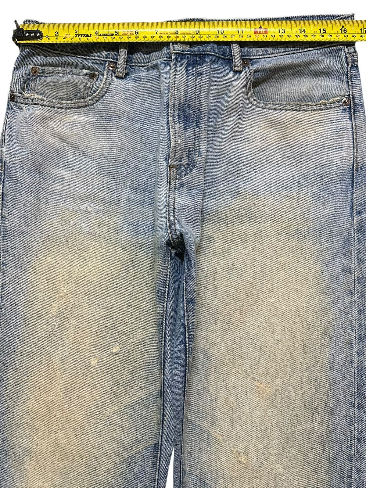 Uniqlo Vintage Y2K Japanese Uniqlo Mud Wash Faded Distress Straight Size US 32 / EU 48 - 8 Thumbnail