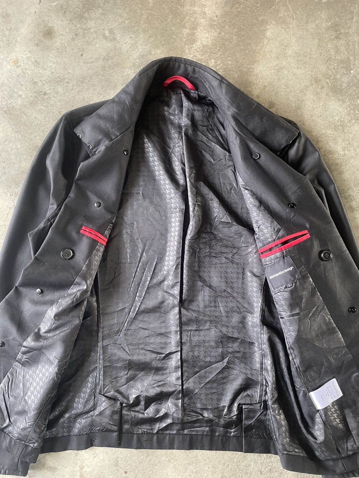 If Six Was Nine Semantic Design Punk Style Blazer Size US L / EU 52-54 / 3 - 6 Thumbnail