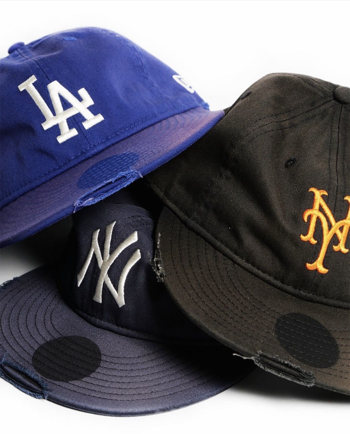 New Era Fade Distressed Boro New York Mets Japan Exclusive Size ONE SIZE - 6 Thumbnail