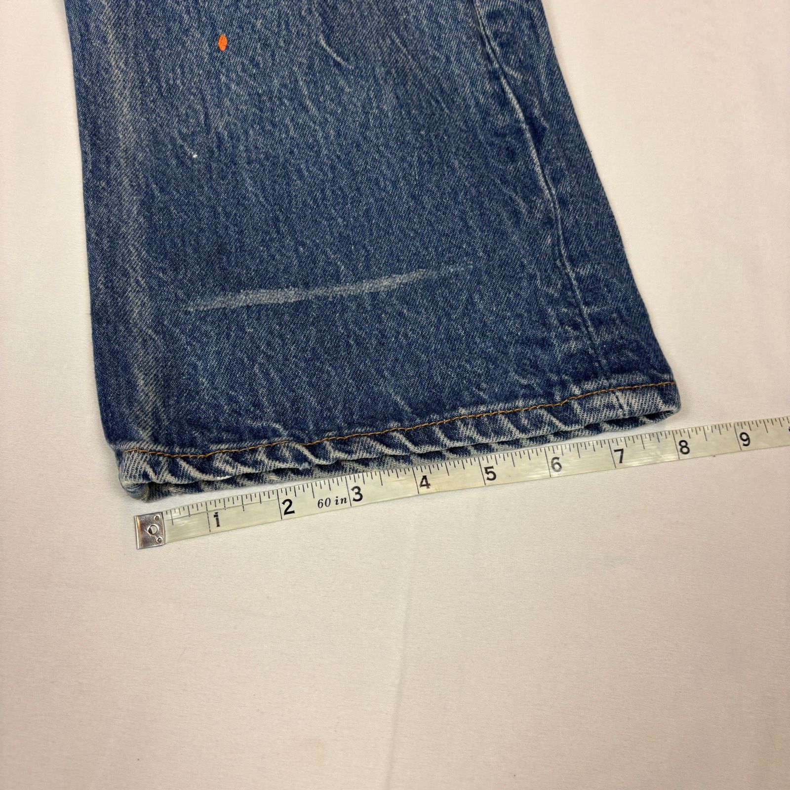 Levi's Vintage 90s Levi's 501 Straight Leg Jeans 36x33 Size US 36 / EU 52 - 8 Thumbnail