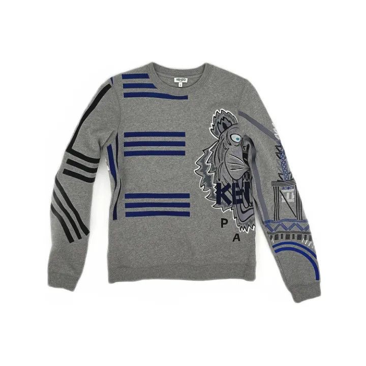 Kenzo Kenzo Stylish Casual Sweatshirt for Everyday Wear 0079 Size US S / EU 44-46 / 1 - 1 Thumbnail