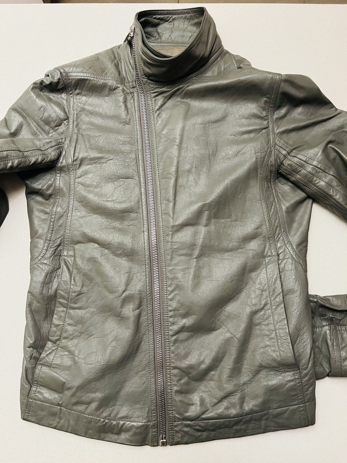 Rick Owens Rick Owens Molino leather jacket Size US M / EU 48-50 / 2 - 8 Thumbnail