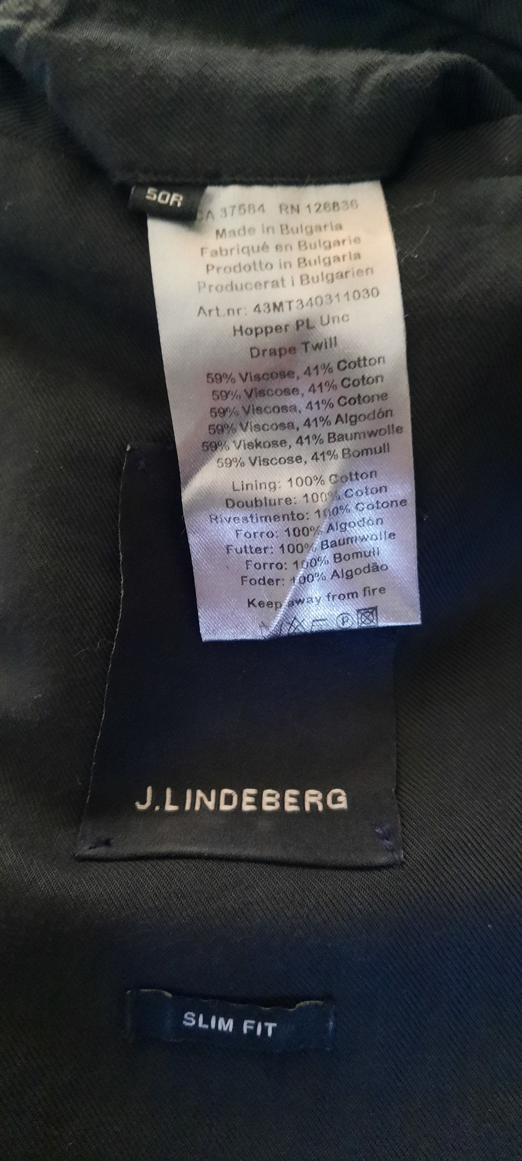 J.Lindeberg J.LINDEBERG Men's Blazer (Jacket) Size 50R - 17 Thumbnail