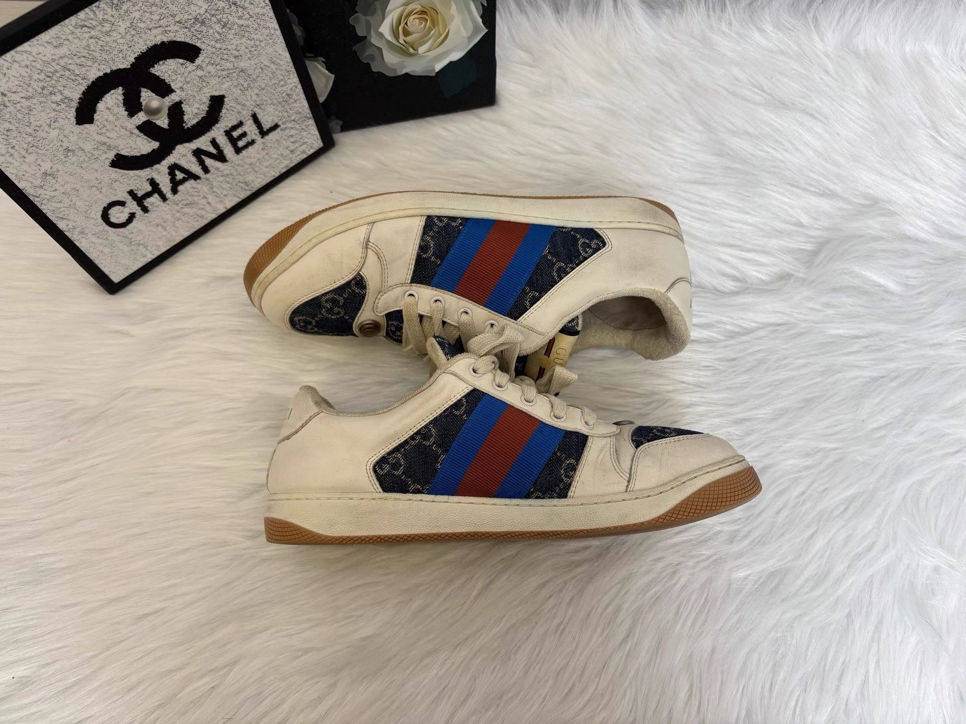 Gucci Gucci Screener Sneakers K36 Size US 9.5 / EU 42-43 - 6 Thumbnail
