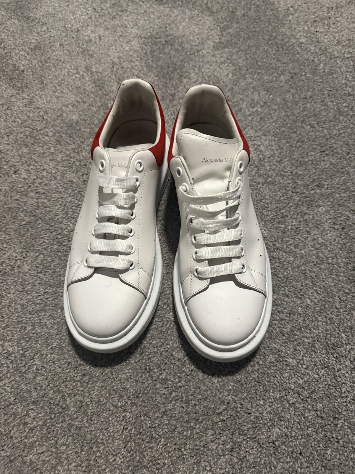 Alexander McQueen Oversized Sneaker 'White Lust Red'