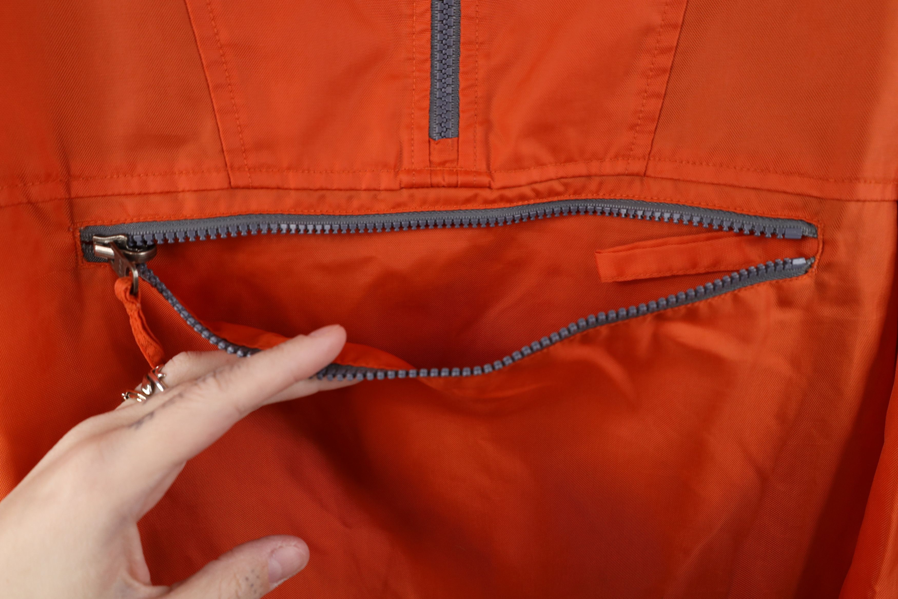 Vintage Vintage 90s Streetwear Fit Hooded Anorak Windbreaker Jacket Size US XL / EU 56 / 4 - 5 Thumbnail
