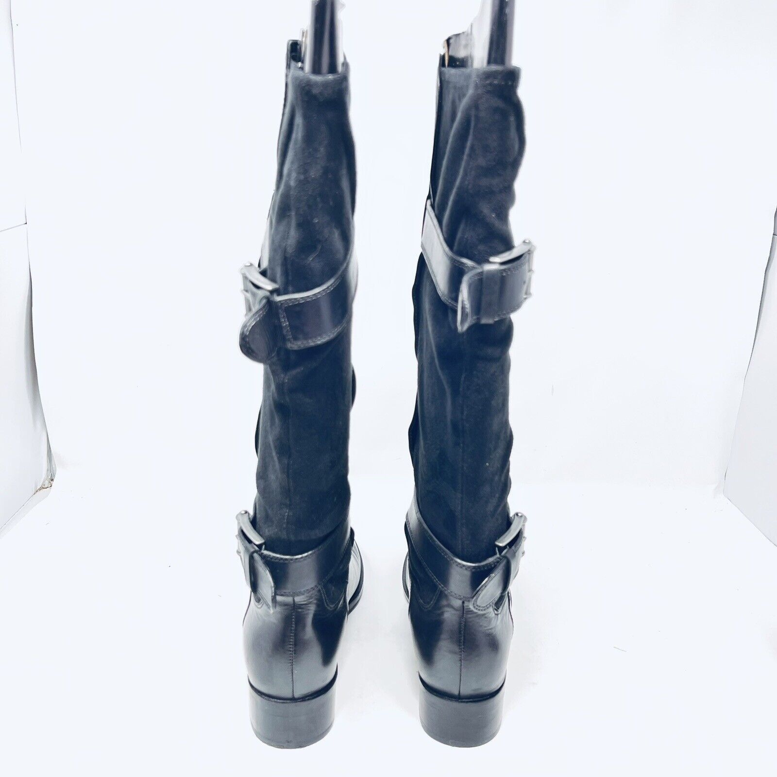 Cole Haan Cole Haan Boots Womens Whitley Black Buckle Riding 8 B Size US 8 / IT 38 - 6 Thumbnail