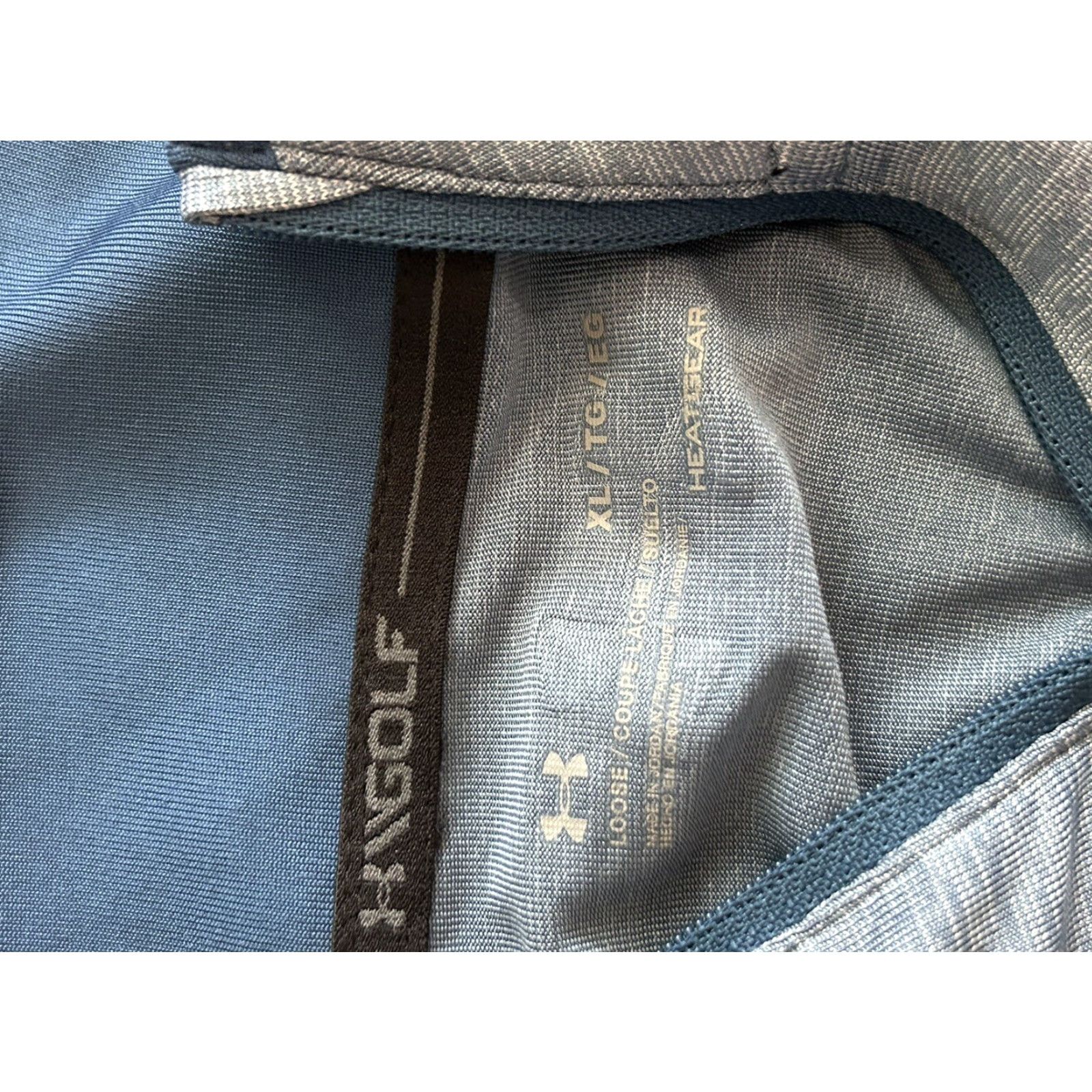 Under Armour Under Armour 1/4 Zip Golf Jacket Pullover Blue Mens XL Shirt Sweater Long Sleeve Polyester Spandex Size US XL / EU 56 / 4 - 5 Thumbnail