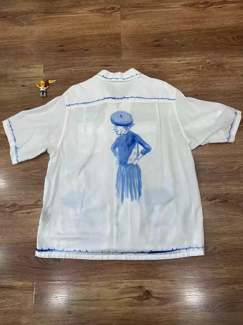 Undercover undercover 21ss blue and white porcelain graffiti short-sle Size US XL / EU 56 / 4 - 3 Thumbnail