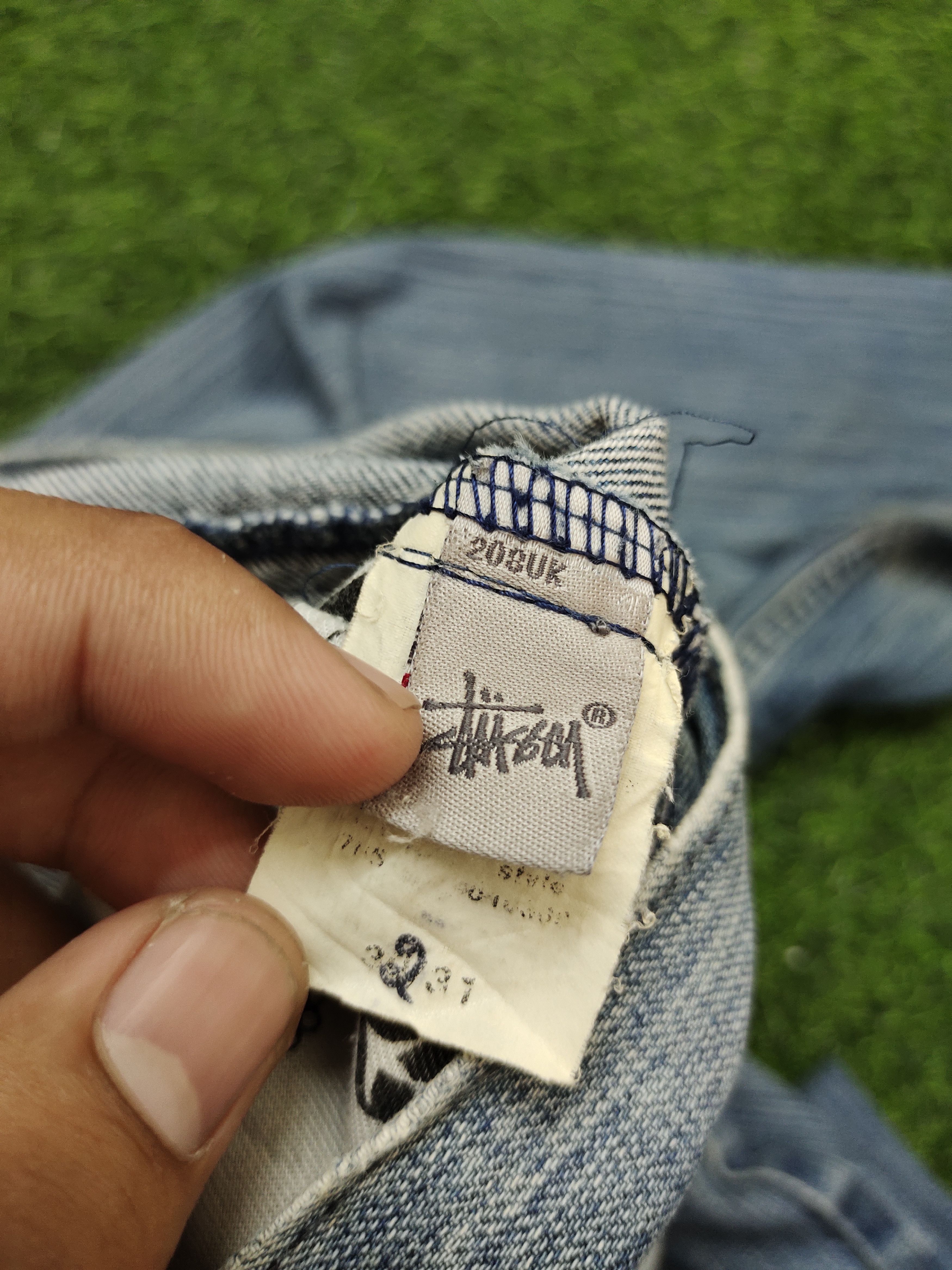Stussy Vintage Stussy Distressed Denim Jeans Mud Max Styles Size US 32 / EU 48 - 19 Thumbnail
