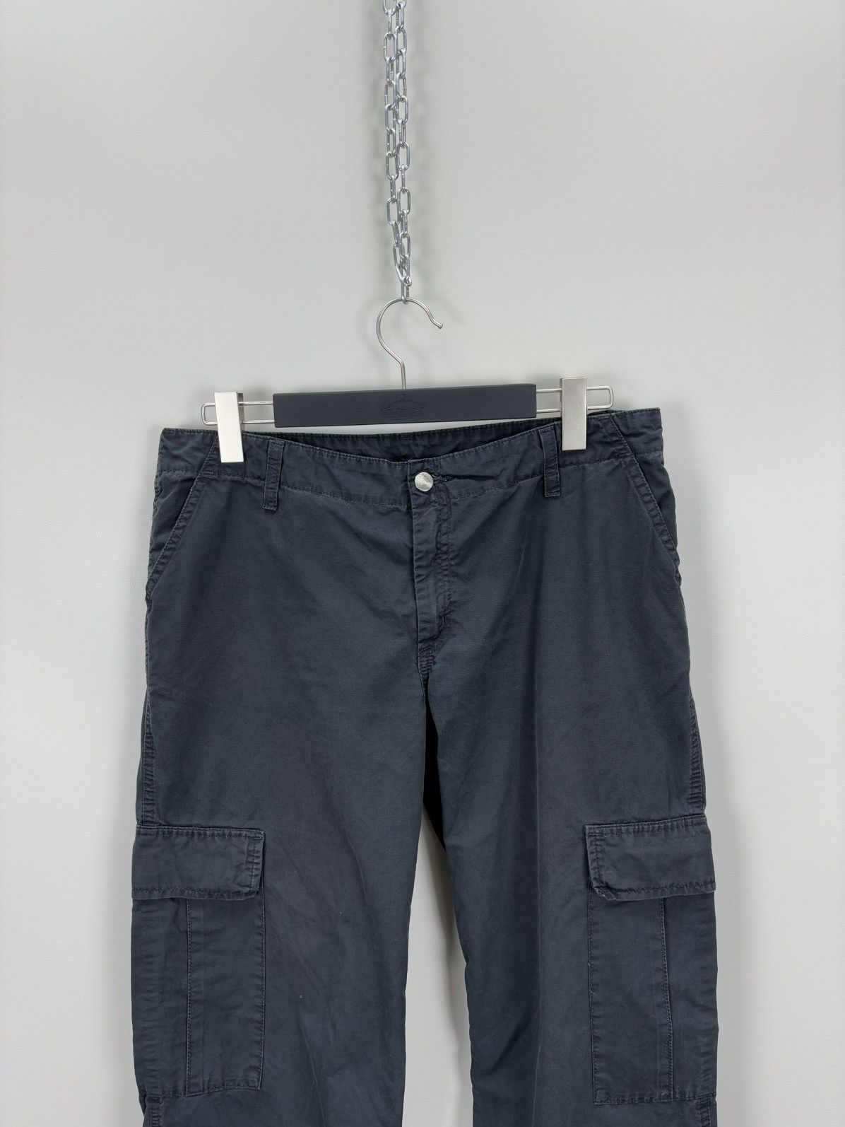 Carhartt Mens cargo pants Carhartt Size 32 Color Black Size US 32 / EU 48 - 3 Thumbnail