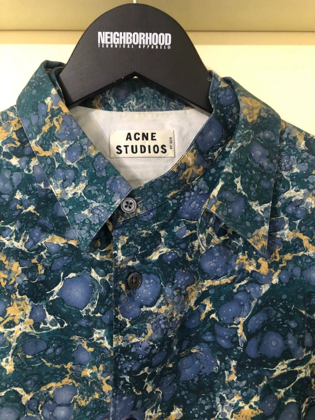 Acne Studios Acne Studios AW2013 Longline Shirt (Rare, Early Pattern) Size US M / EU 48-50 / 2 - 2 Thumbnail