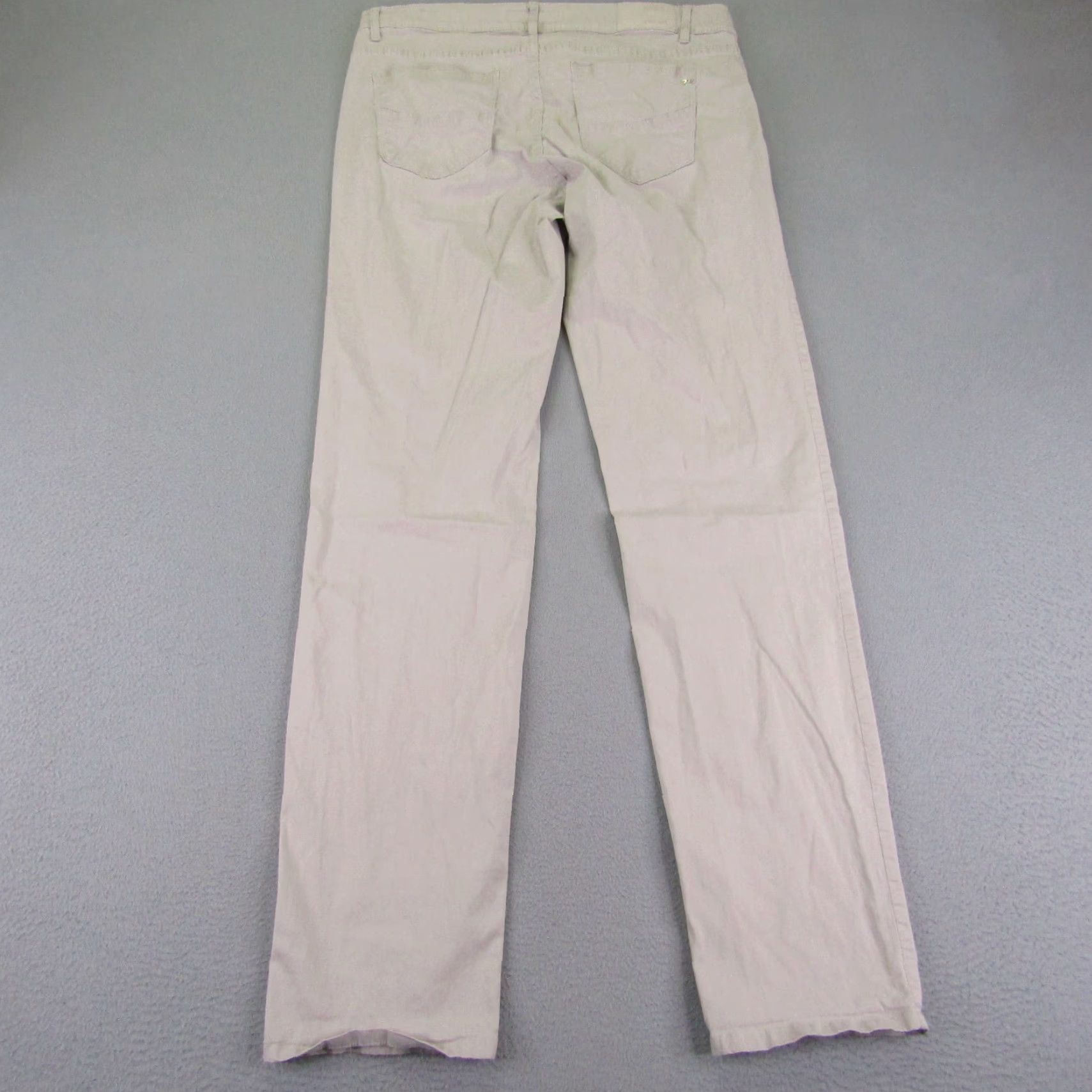 BRAX Brax Pants Mens 33 Chino Straight Gray 33x31 Regular Casual Workwear Classic Slacks Flex Pockets Logo Buttons Zip Mens Size US 32 / EU 48 - 5 Thumbnail