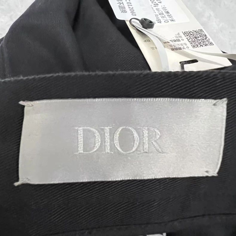 Dior Dior Black trousers 2502-Nextarrow Size 48R - 3 Thumbnail