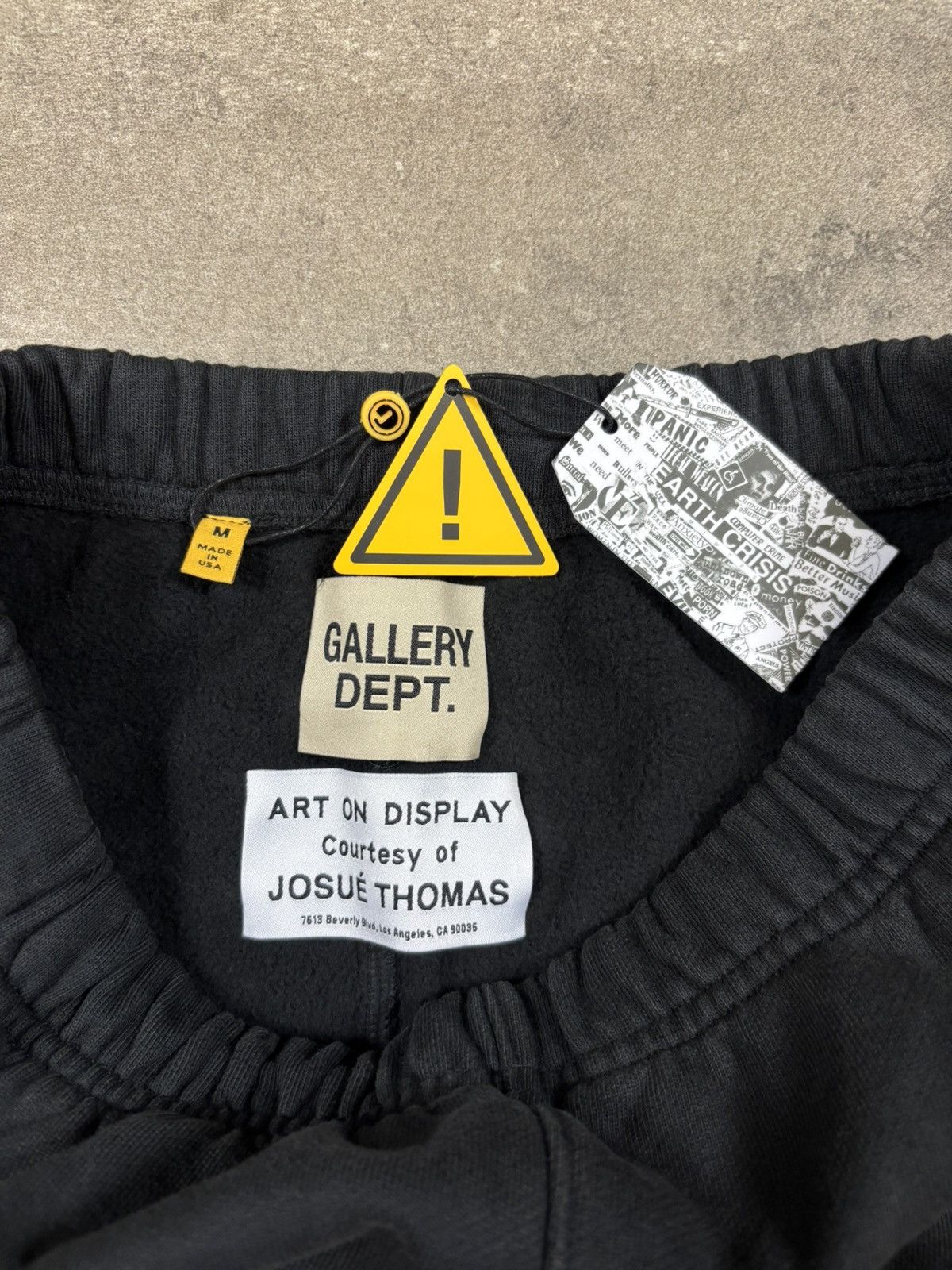Gallery Dept. Gallery Dept Sweatpants Washed Black Size US 32 / EU 48 - 9 Thumbnail