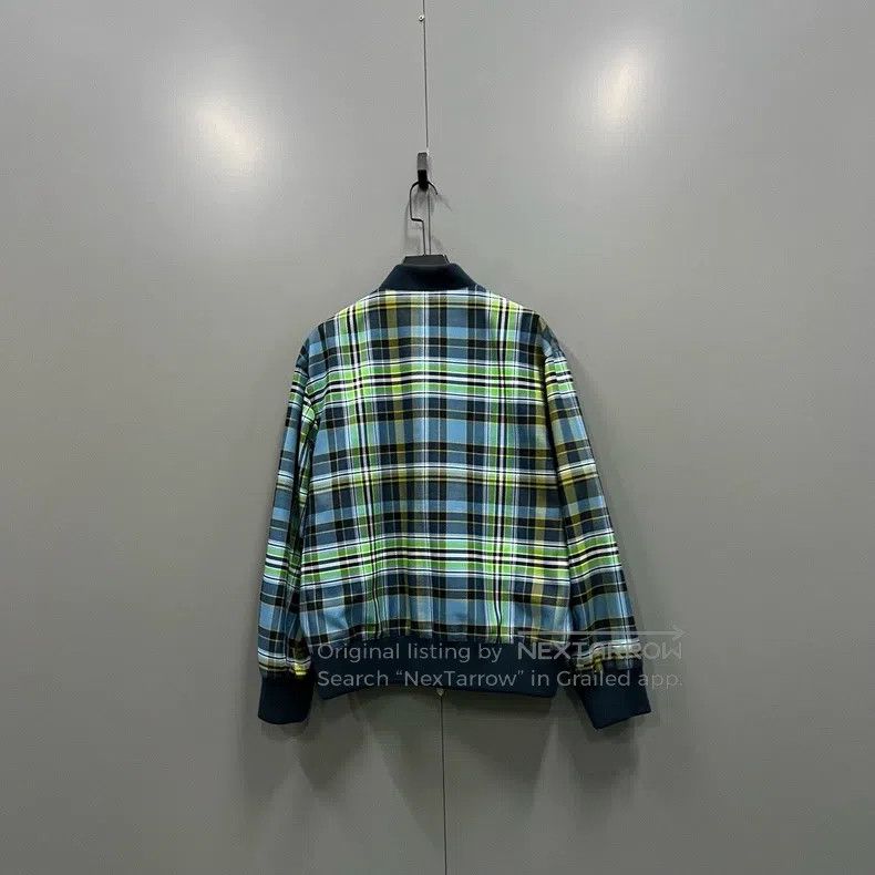 Other Hermes Plaid Printed Double-Faced Jacket Size US L / EU 52-54 / 3 - 3 Thumbnail