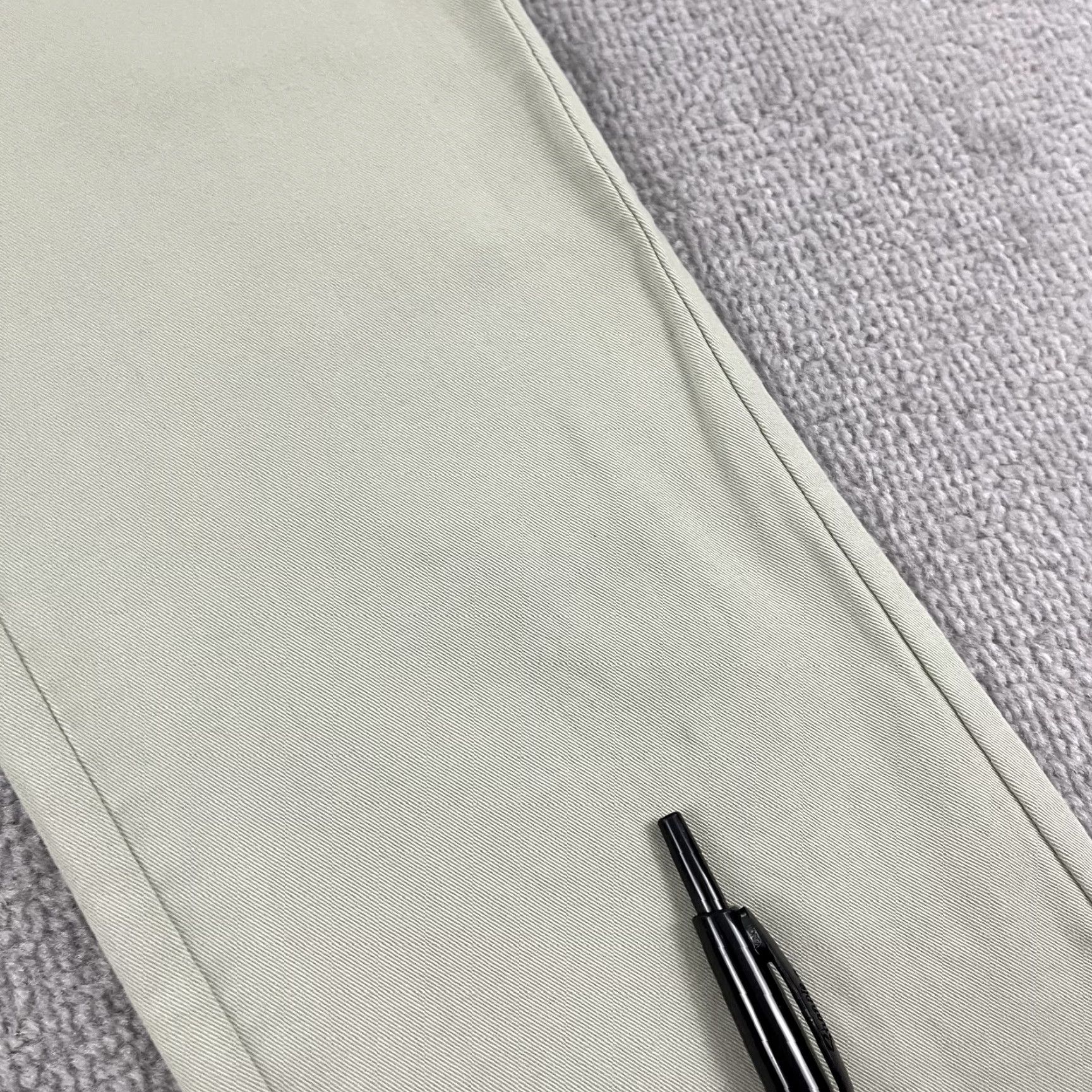 Vintage Spoke London Pants Mens 34 x 33 Slim Straight Green Gray Trouser Chino Casual Brand Spoke Size 34 Regular Fit Pants Men's Clothing Chino Size US 34 / EU 50 - 6 Thumbnail