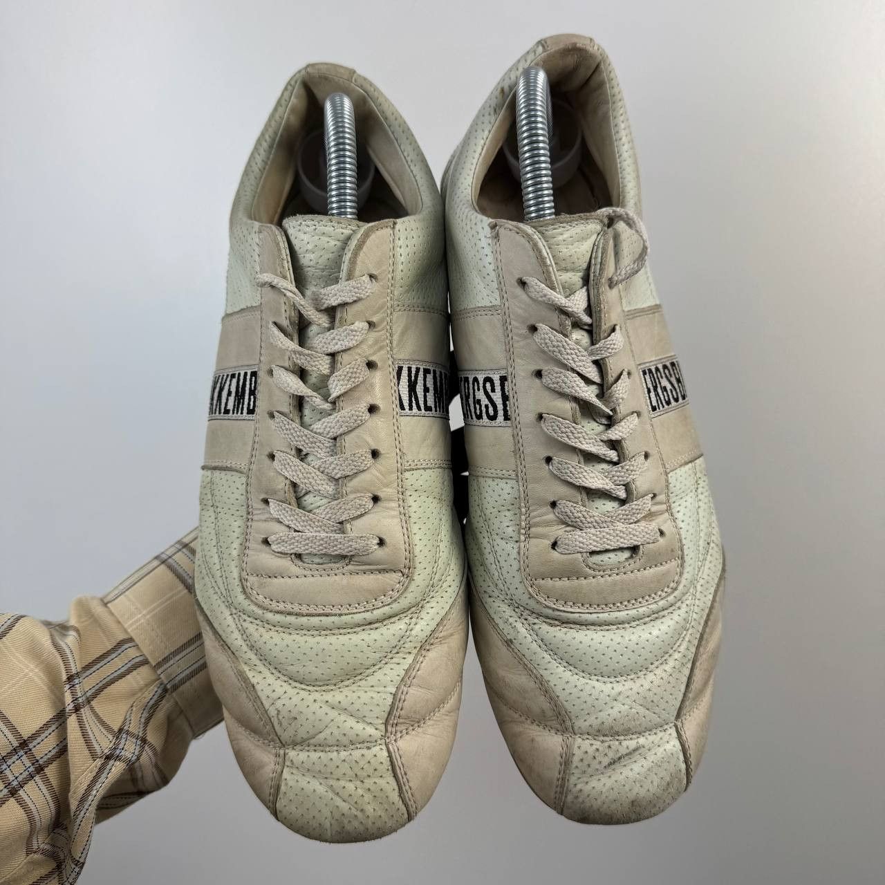 Dirk Bikkembergs Bikkembergs Leather Low Top Sneakers Men Size US 9 / EU 42 Size US 9 / EU 42 - 2 Thumbnail