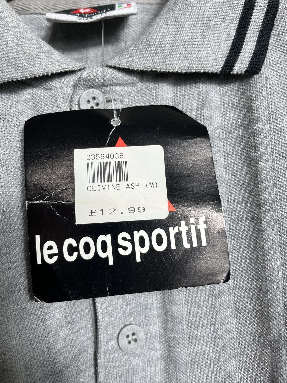 Le Coq Sportif NEW charlton athletic le coq sportif polo gray mens shirt Size US M / EU 48-50 / 2 - 8 Thumbnail