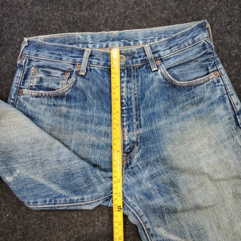 Levi's Vintage Levi’s 502 Big E Japan Selvedge J22 Button Size US 30 / EU 46 - 22 Thumbnail