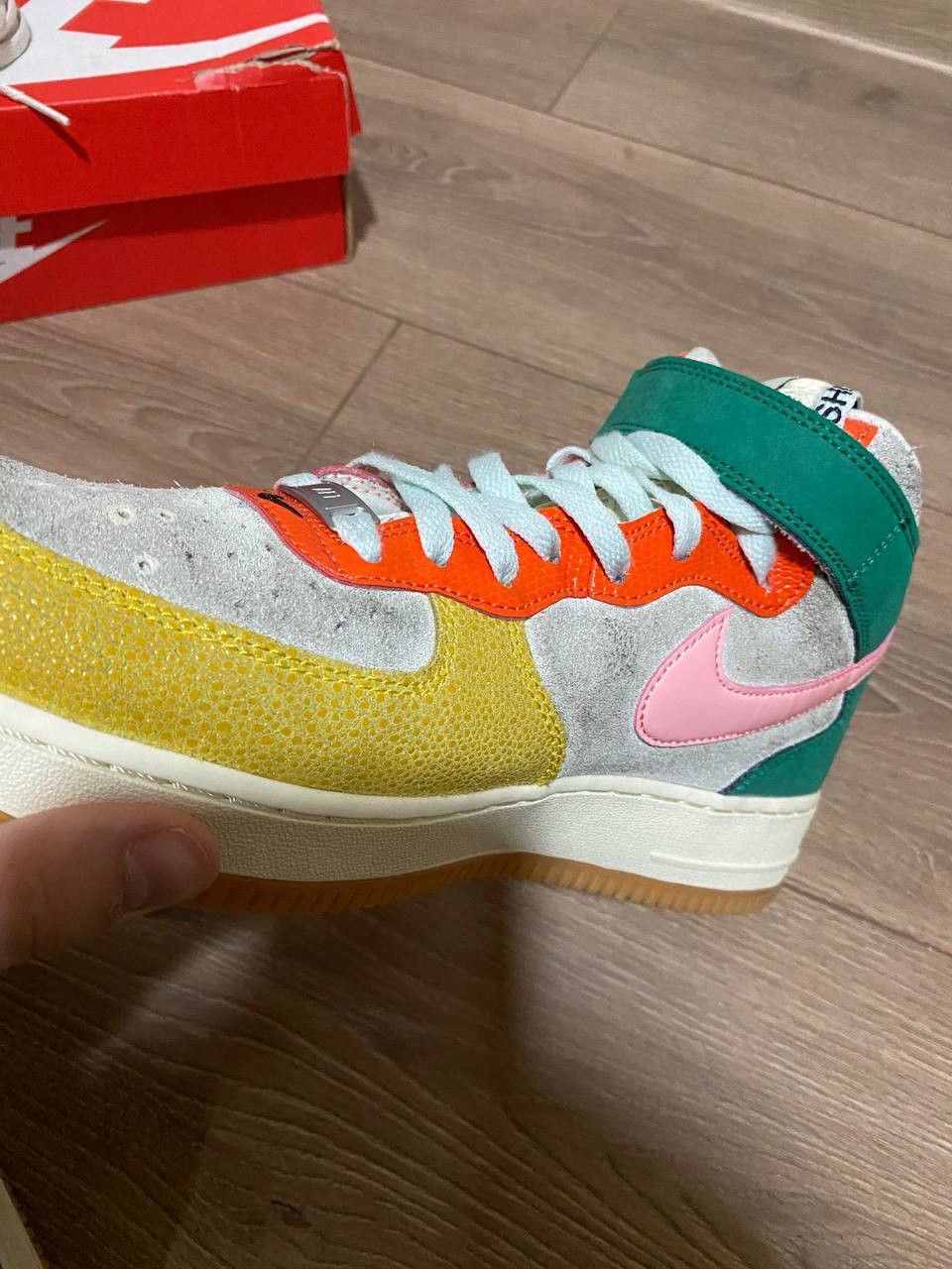 Nike glamour Nike Air Force 1 Mid NH Shoes Coconut Size US 8.5 / EU 41-42 - 17 Thumbnail