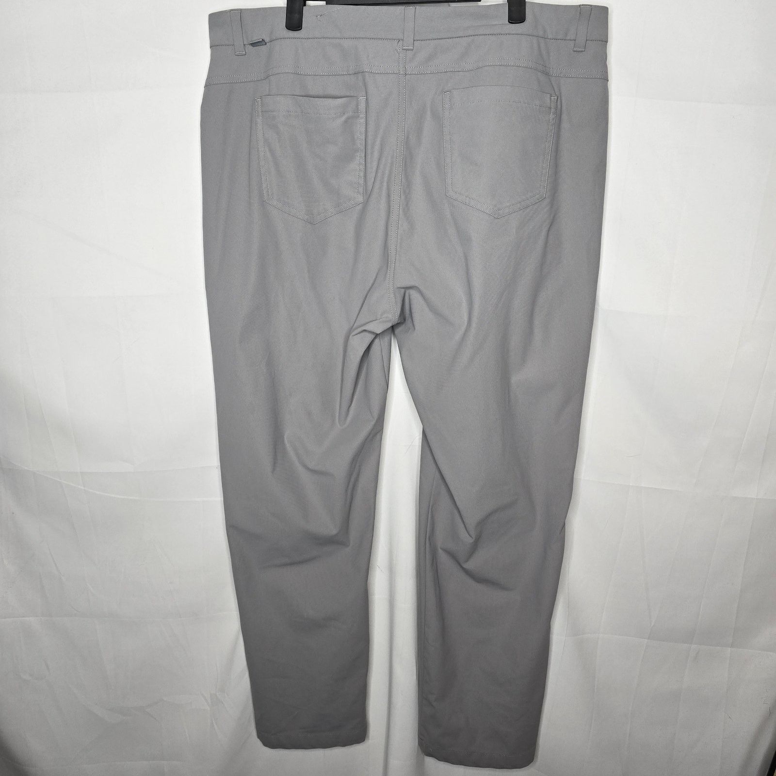 VSTR Men's VRST Gray Athletic Golf Pants Size W 40 L 32 Size US 40 / EU 56 - 4 Thumbnail