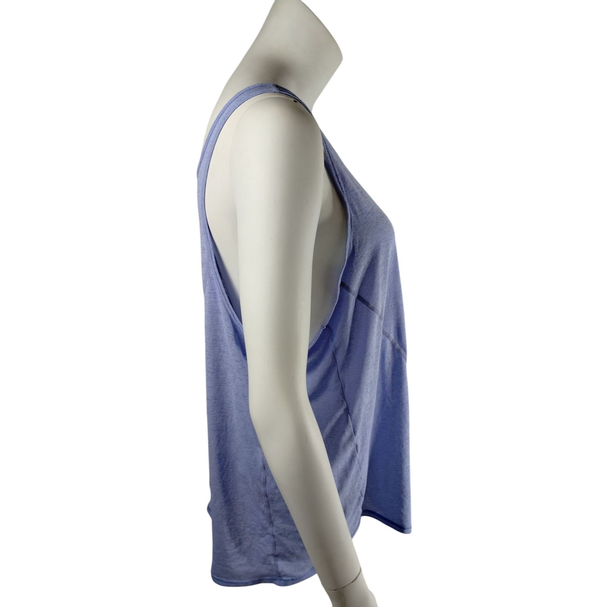 Nike Nike Dri-Fit Womens Large Light Blue Sleeveless Racerback Po Size L / US 10 / IT 46 - 8 Thumbnail
