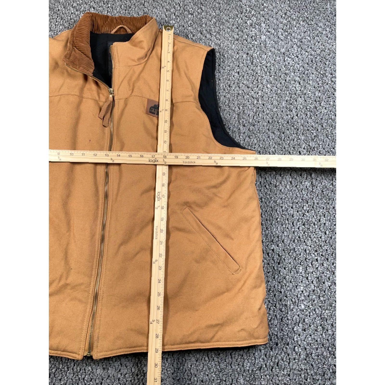 MILLY Menards Old Mill Canvas Zip Up Vest Bomber Jacket Short Casual Size US XXL / EU 58 / 5 - 5 Thumbnail