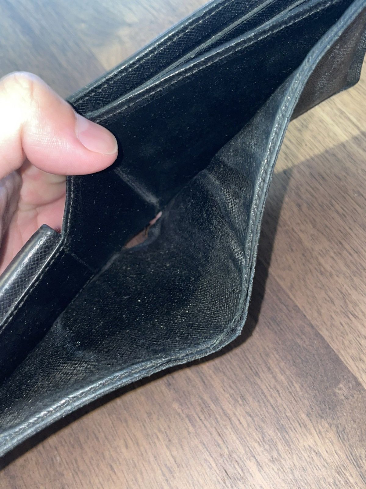 Louis Vuitton Louis Vuitton Damier Graphite Canvas Multiple Wallet Black Size ONE SIZE - 4 Thumbnail